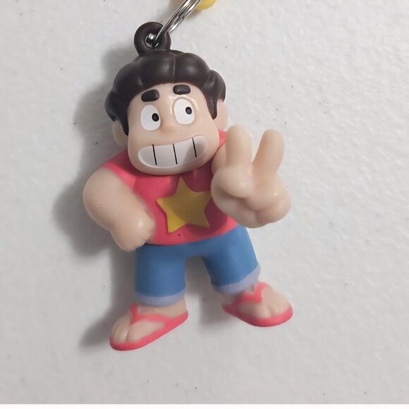 Steven Universe Peace Sign Backpack Clip - Picture 2 of 9